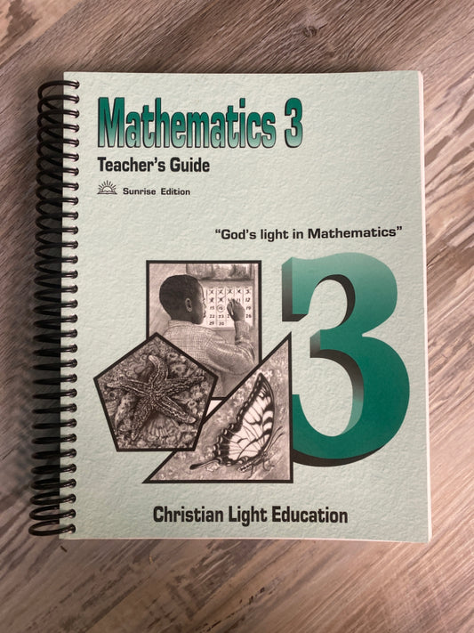 CLE Mathematics 3 Teacher Guide