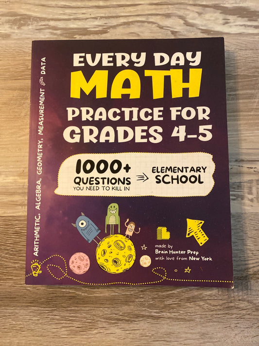Everyday Math Practice for Grades 4-5