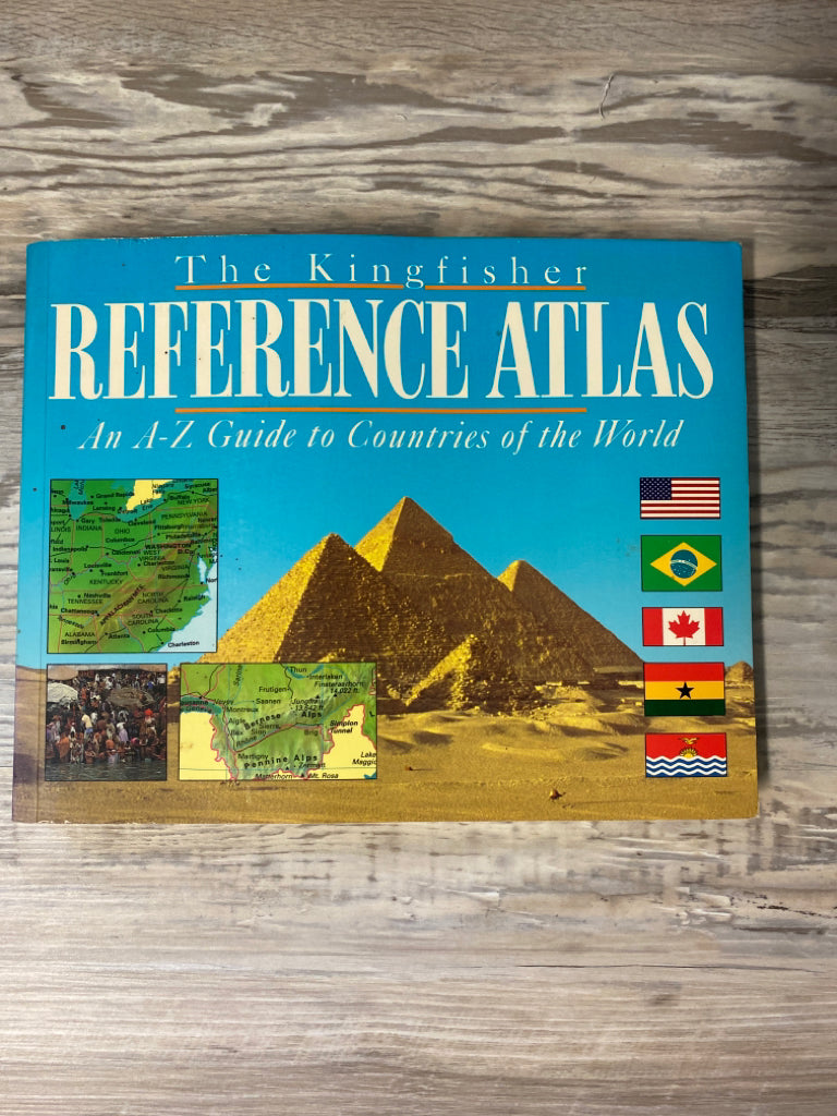 The Kingfisher Reference Atlas, A-Z Guide to Countries of the World