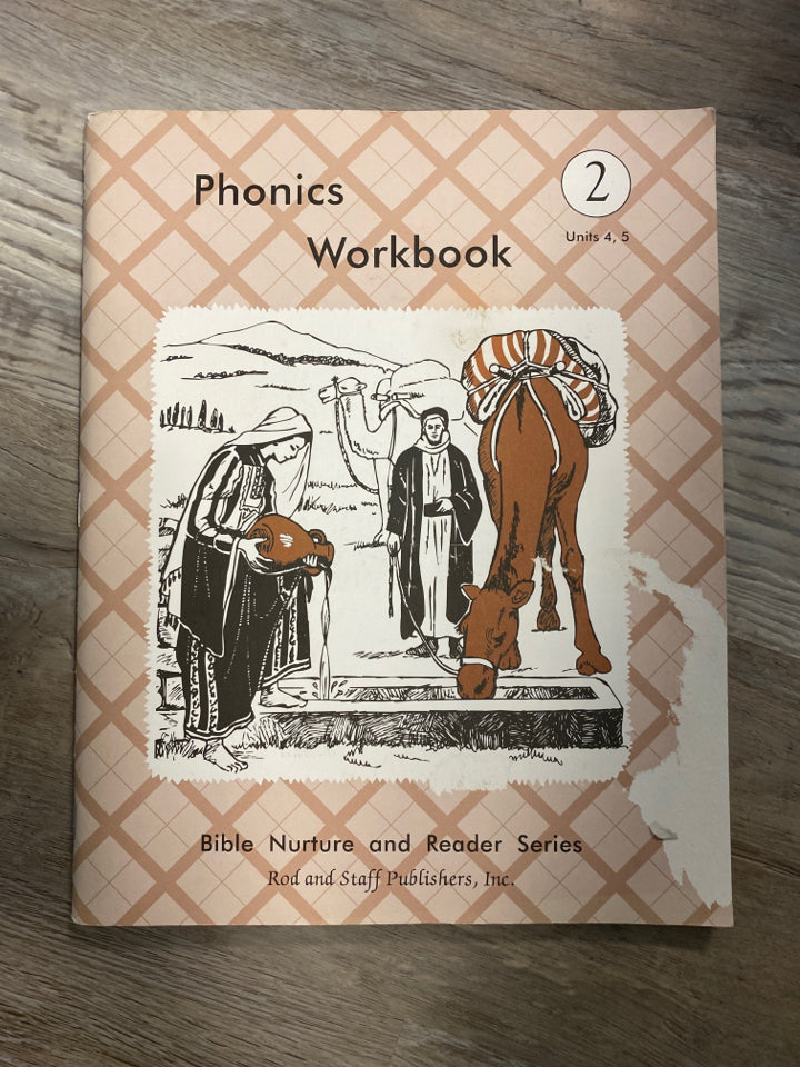 Rod and Staff Phonics 2 Workbook, Units 4,5