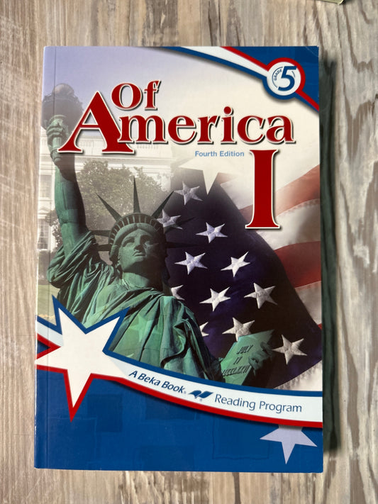 Abeka Reader Of America I, 4th Ed. 5c