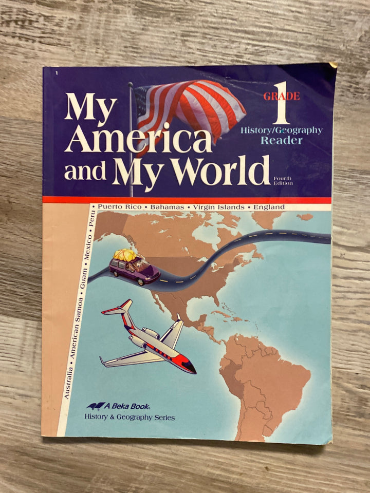 Abeka My America and My World Reader  3rd edition