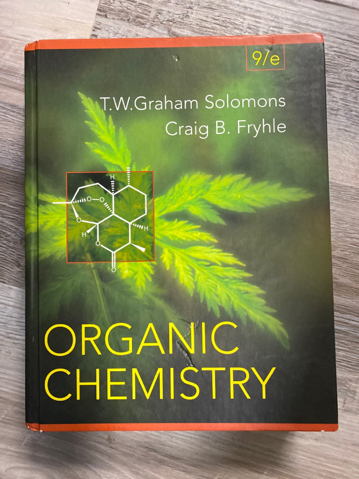 Organic Chemistry, Wiley 9th Edition