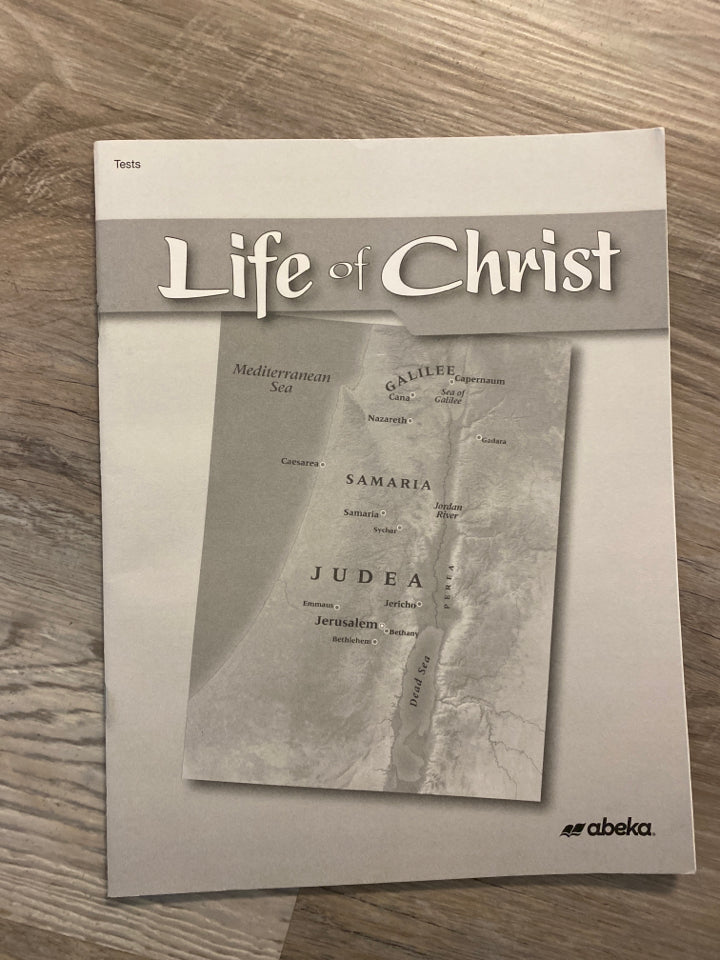 Abeka Life of Christ Test and Key