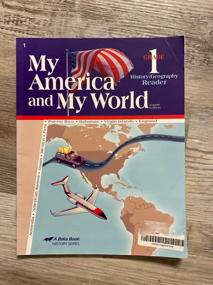 Abeka My America and My World Reader  3rd edition
