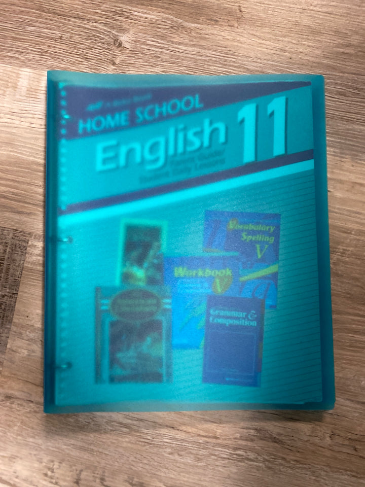 Abeka English 11 Parent Guide/ Student Daily Lessons