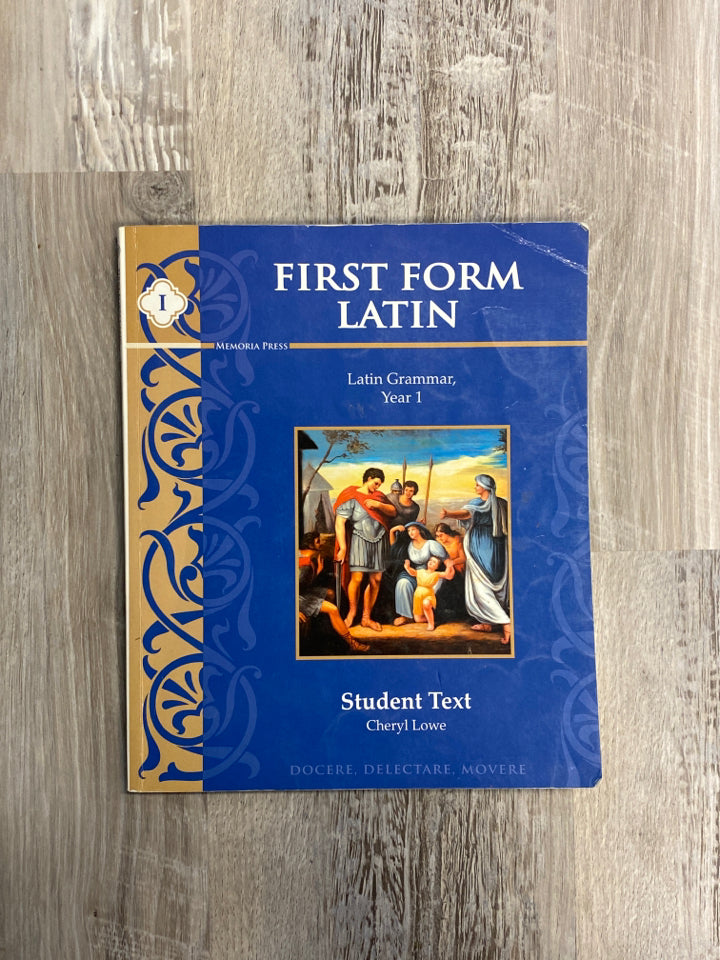 Memoria Press First Form Latin Year One Student Text 2009