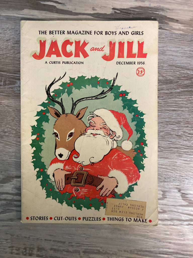 Jack and Jill Magazine December 1956