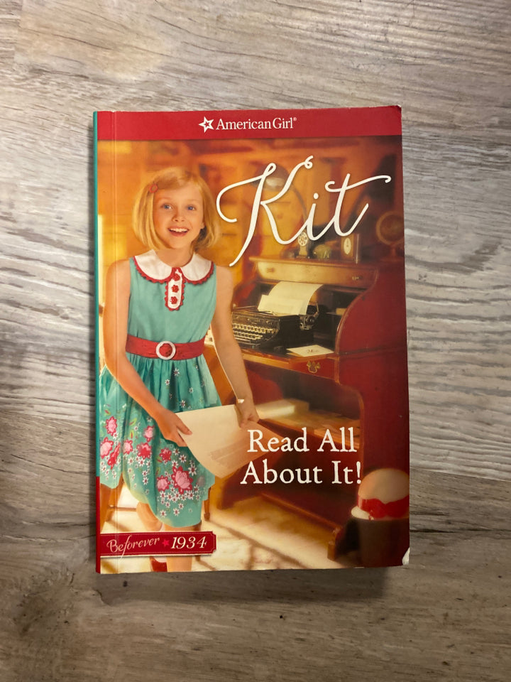 American Girl: Kit, Read All About It!