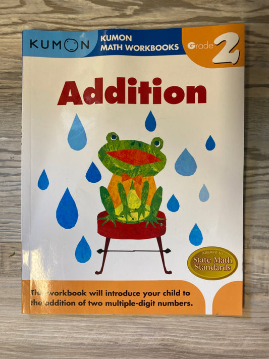 Kumon Addition Grade 2 Workbook