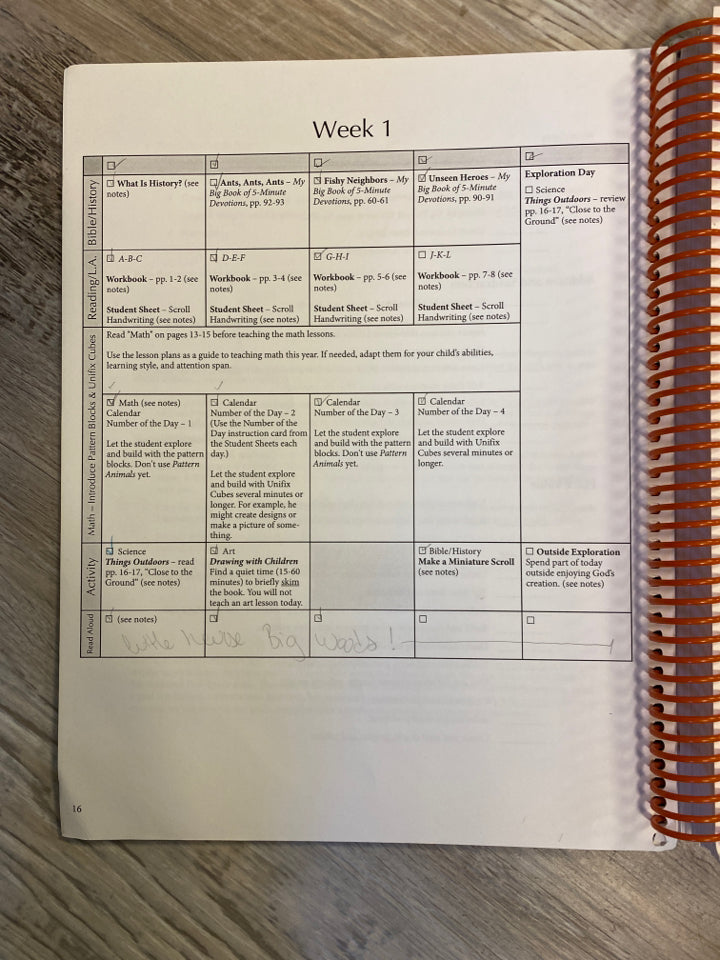 MFW Learning God's Story Teacher's Manual